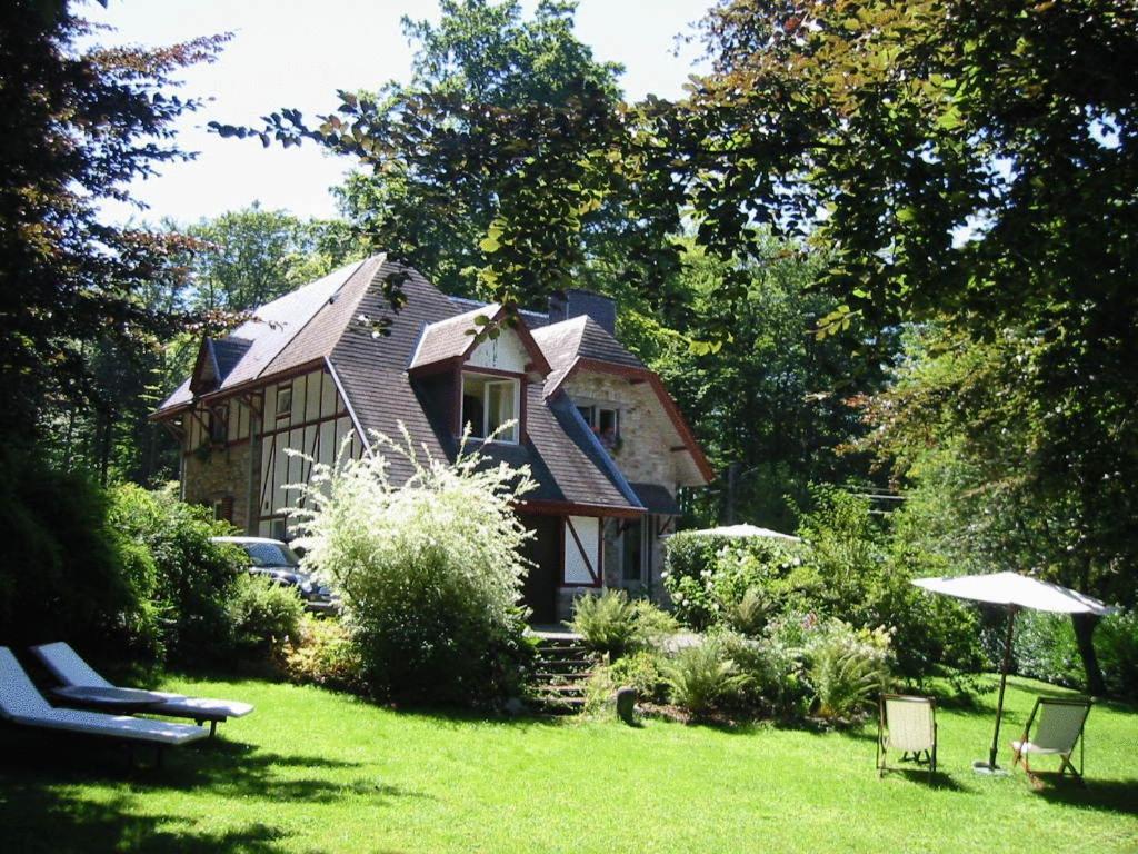 B&B La Cabane Du Bois Dormant สปา ภายนอก รูปภาพ