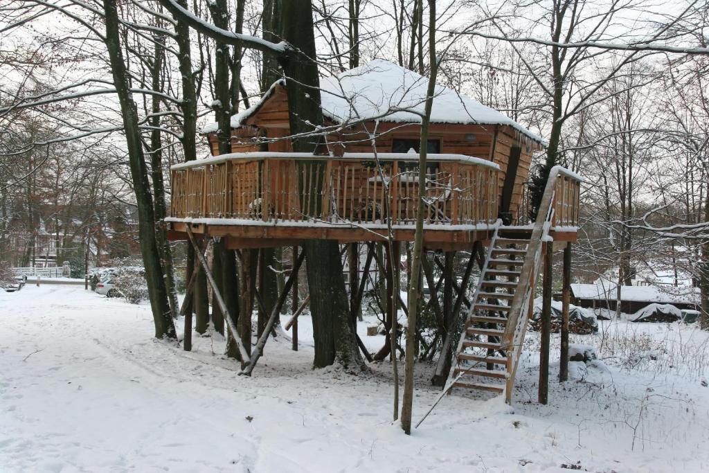 B&B La Cabane Du Bois Dormant สปา ภายนอก รูปภาพ